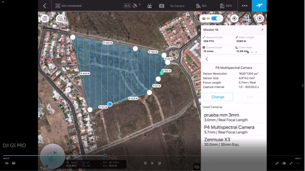 Tecnología Green Drone en campo
